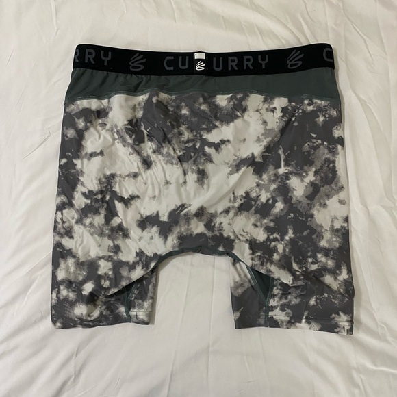 Under Armour Curry Black and Gray Boxer Briefs - Picture 4 of 5